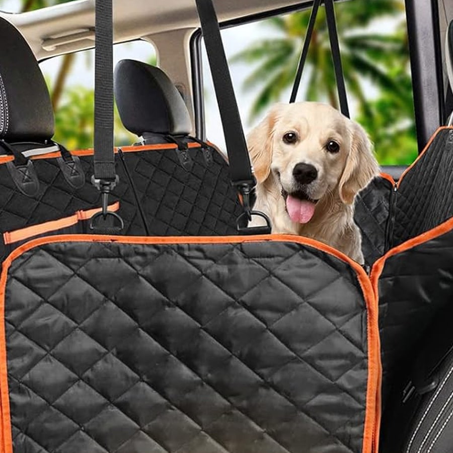 Funda Asiento De Auto Protector De Perro Impermeable