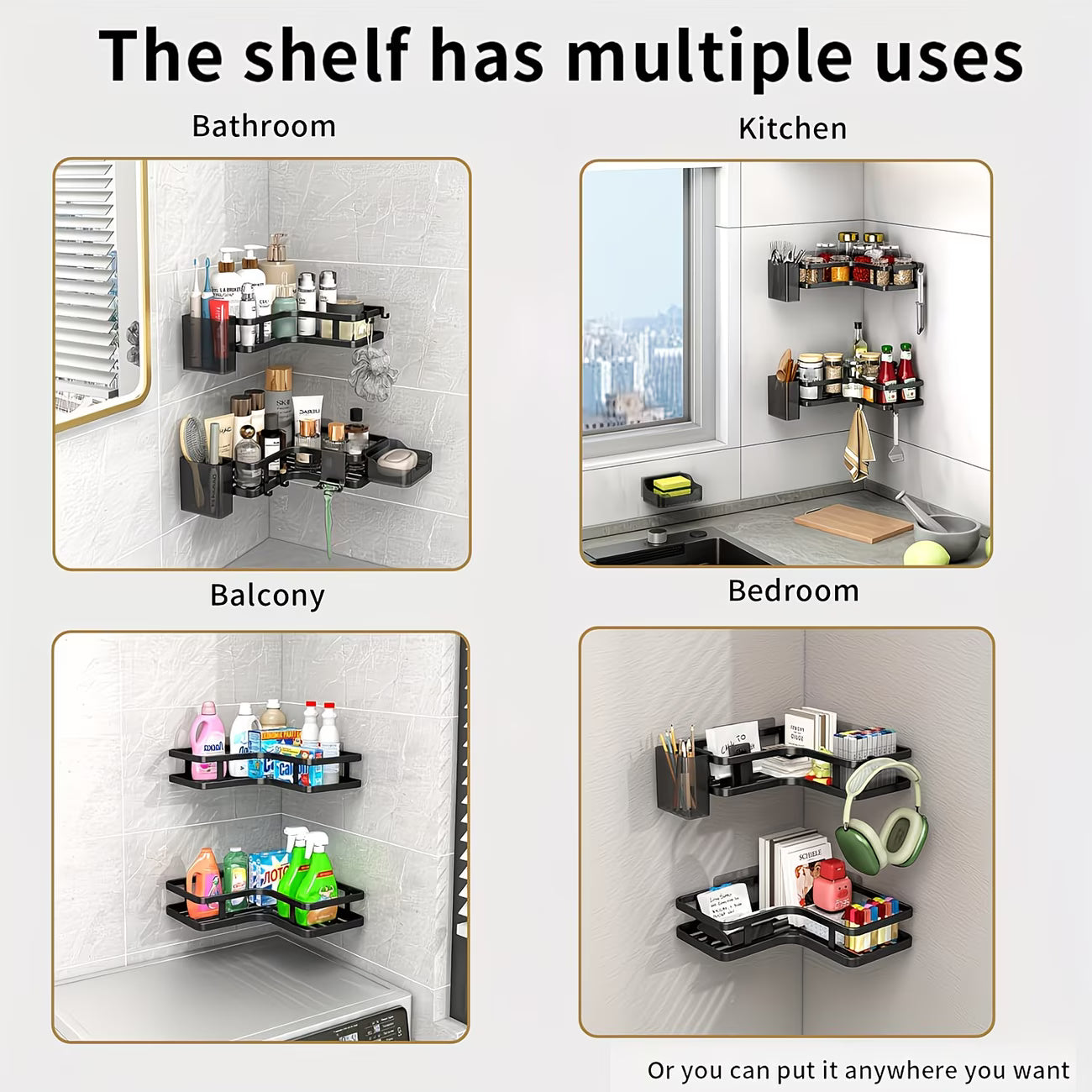 Organizador de Hierro Para Baño